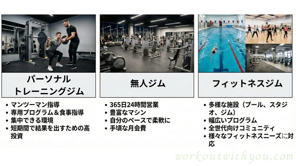 ジムの特徴