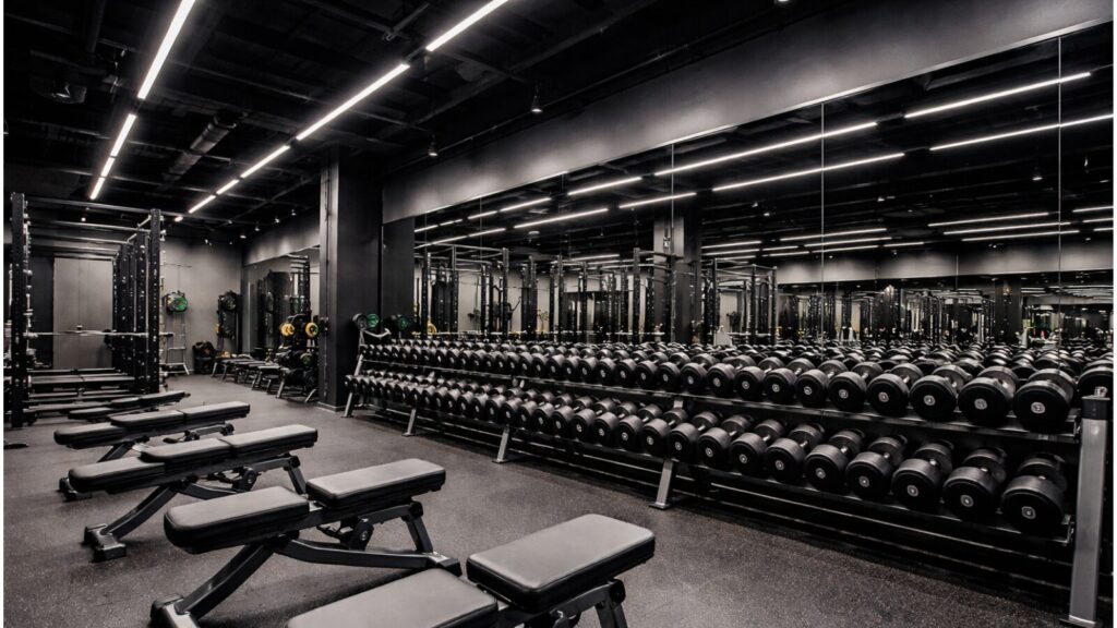 フリーウェイトエリア