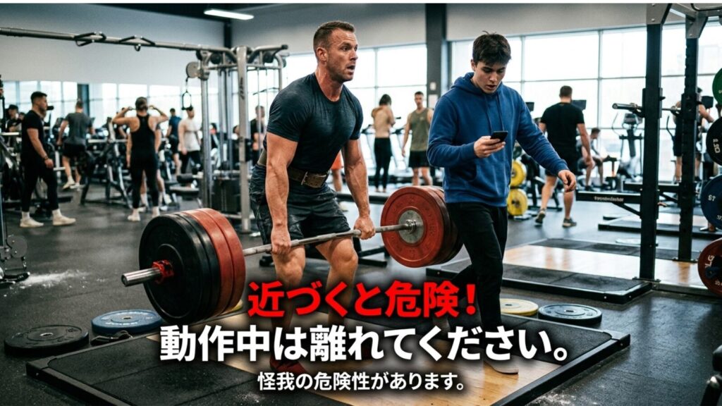 トレーニング中の危険