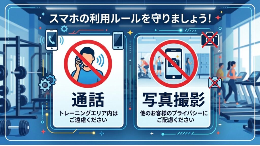 スマホ利用上の注意